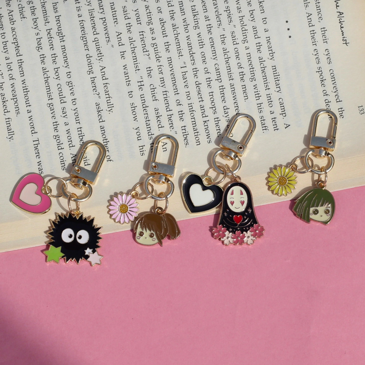 Spirited Away Themed Key Charms -2