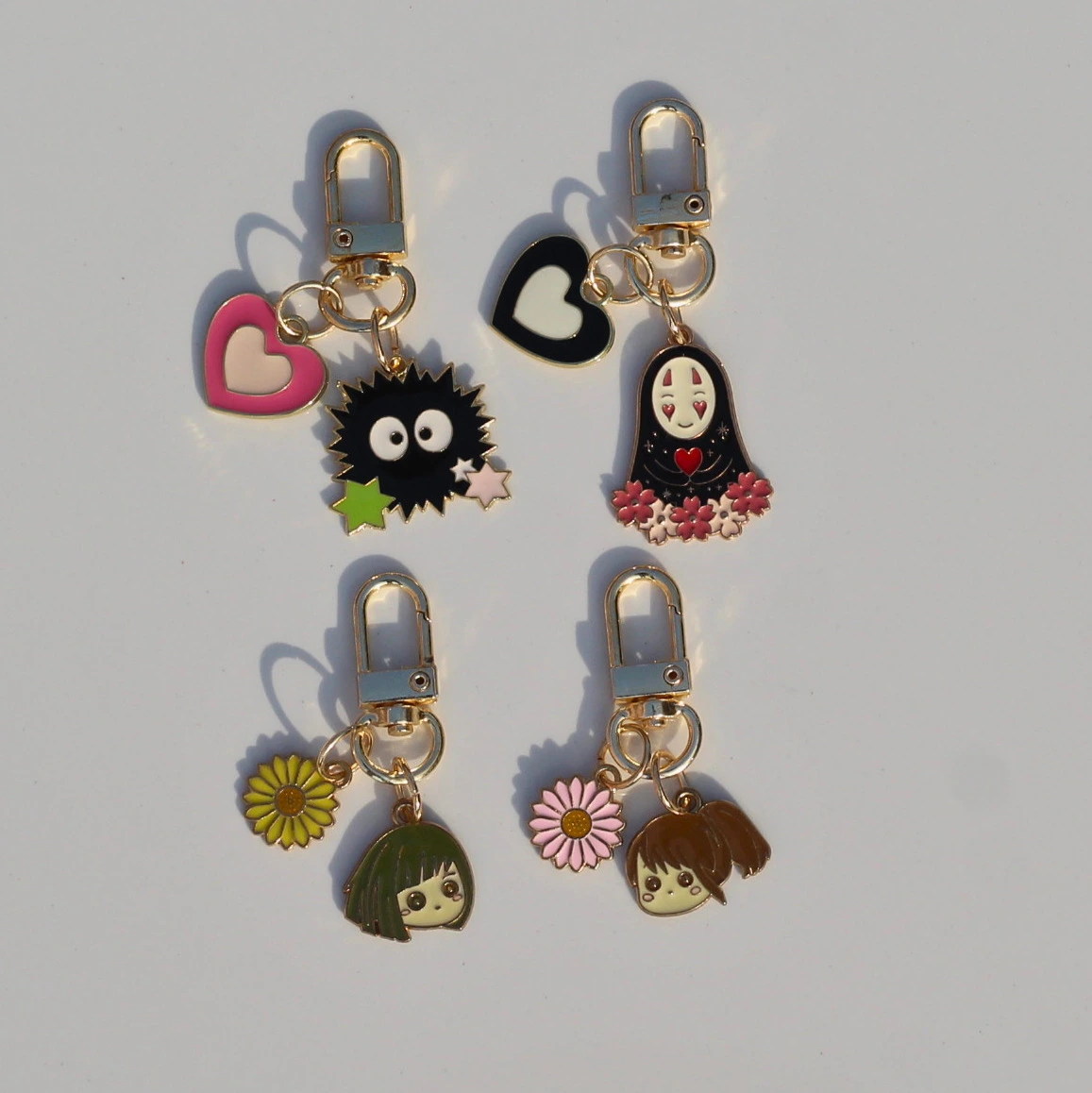 Spirited Away Themed Key Charms -5