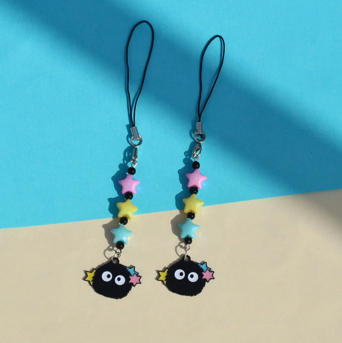 Cute Soot Star Phone Charm -11