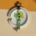 Aesthetic Totoro Ringing Bell Charm Keychain -6