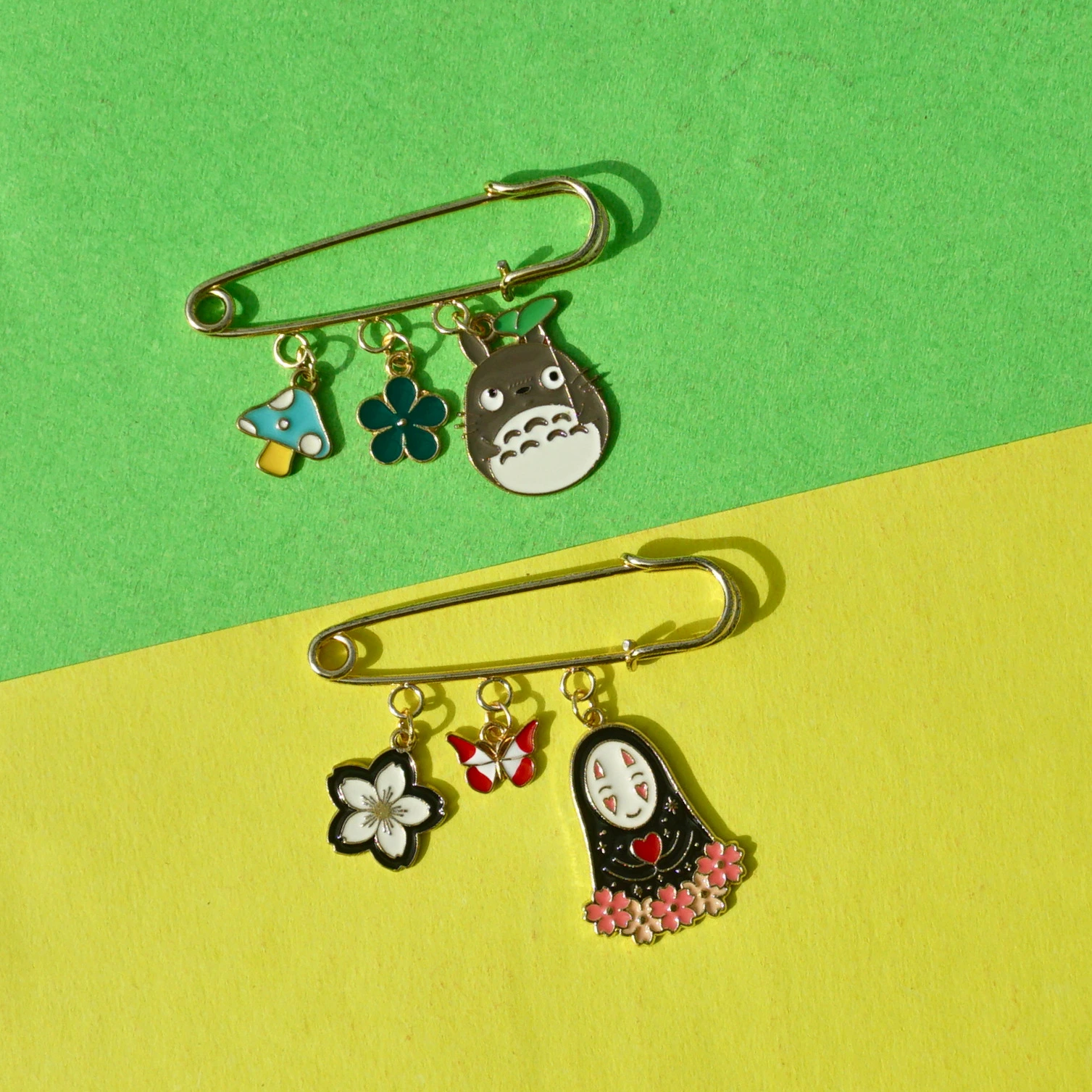 Studio Ghibli Charm Brooch Pins -10