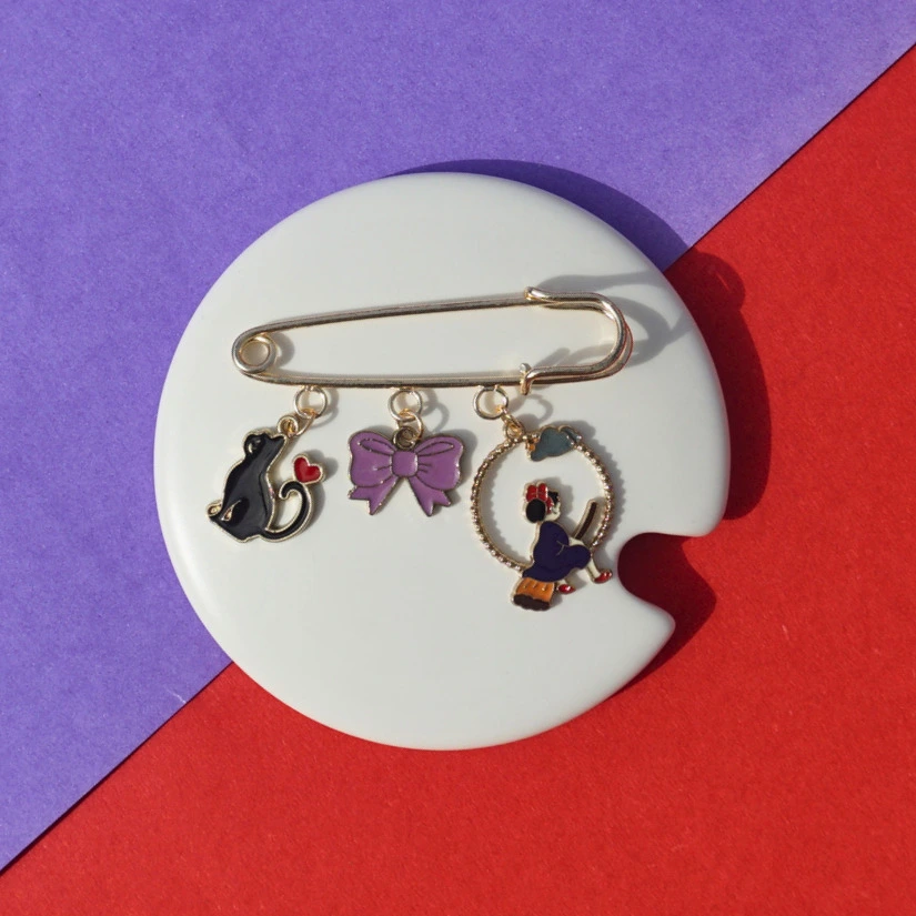 Studio Ghibli Charm Brooch Pins -6