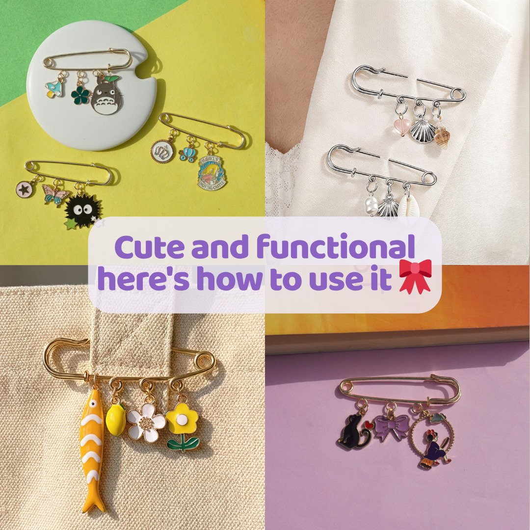 Studio Ghibli Charm Brooch Pins -15