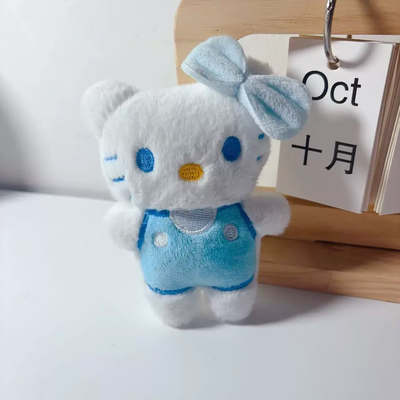 Tiny Pastel Hello Kitty Plushie Keychain-3