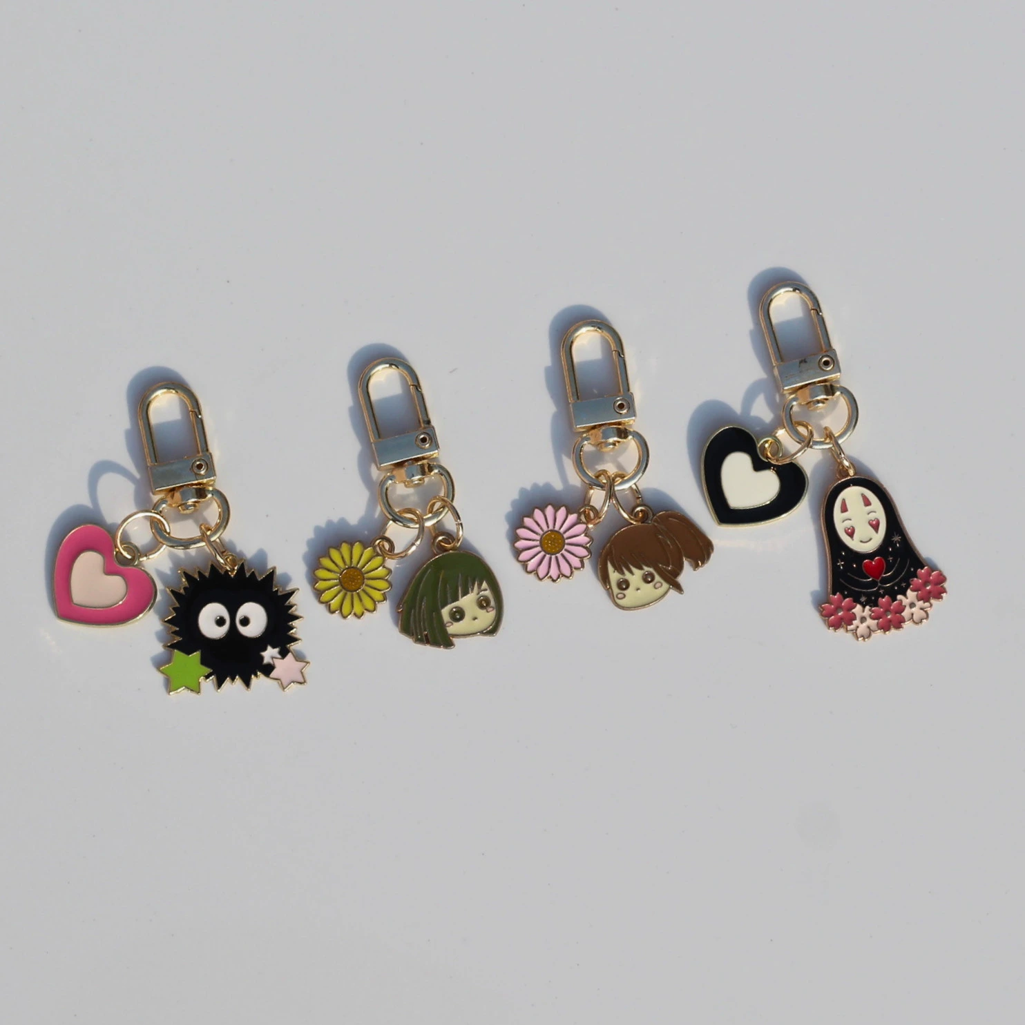 Spirited Away Themed Key Charms -6
