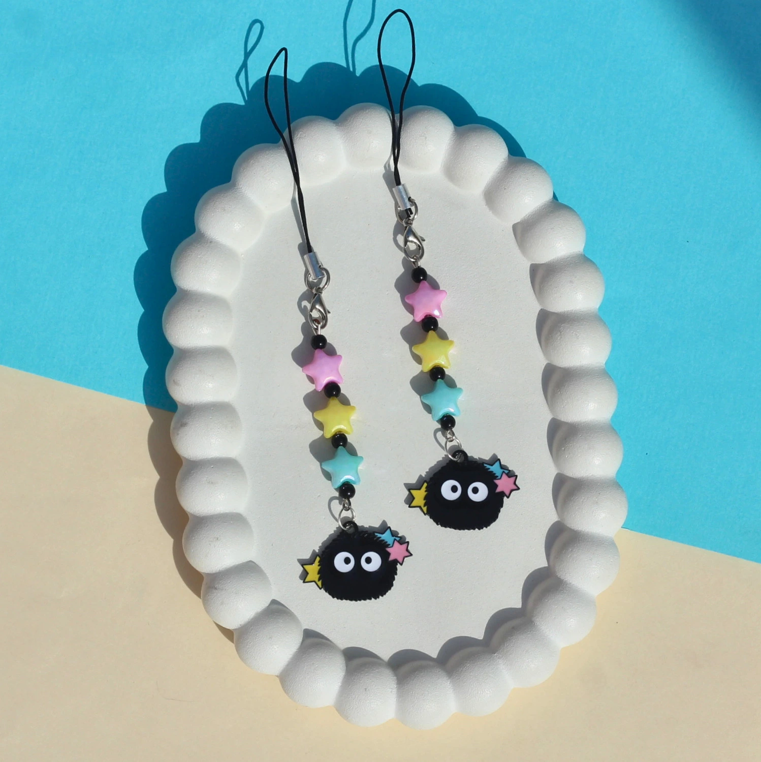 Cute Soot Star Phone Charm -7