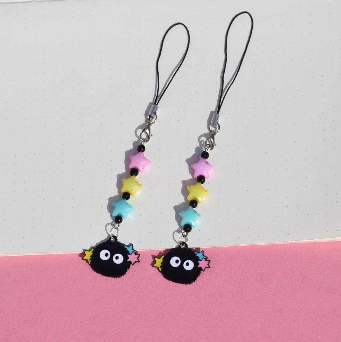 Cute Soot Star Phone Charm -6