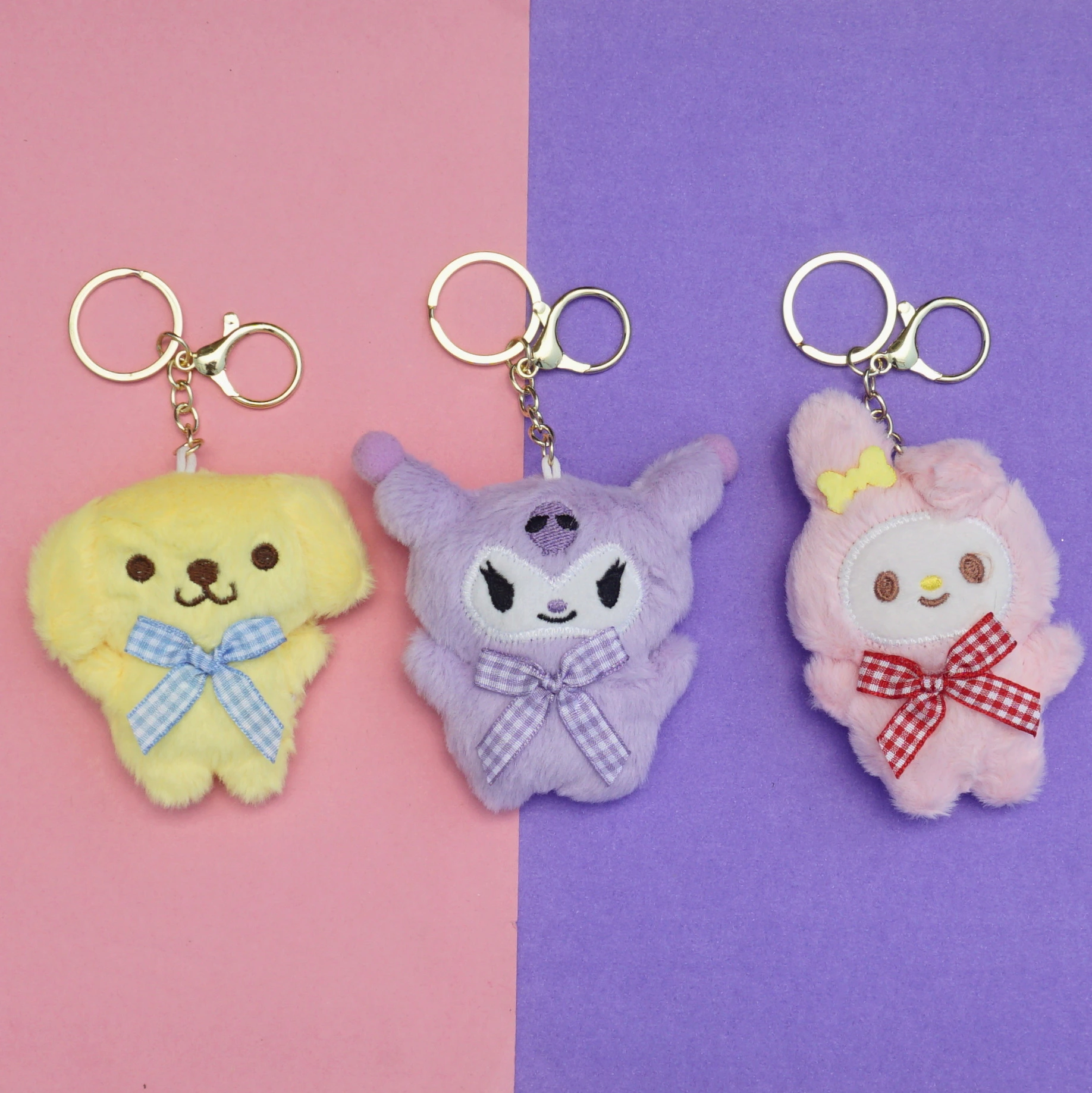 Tiny Sanrio Characters Plush Keychain -6