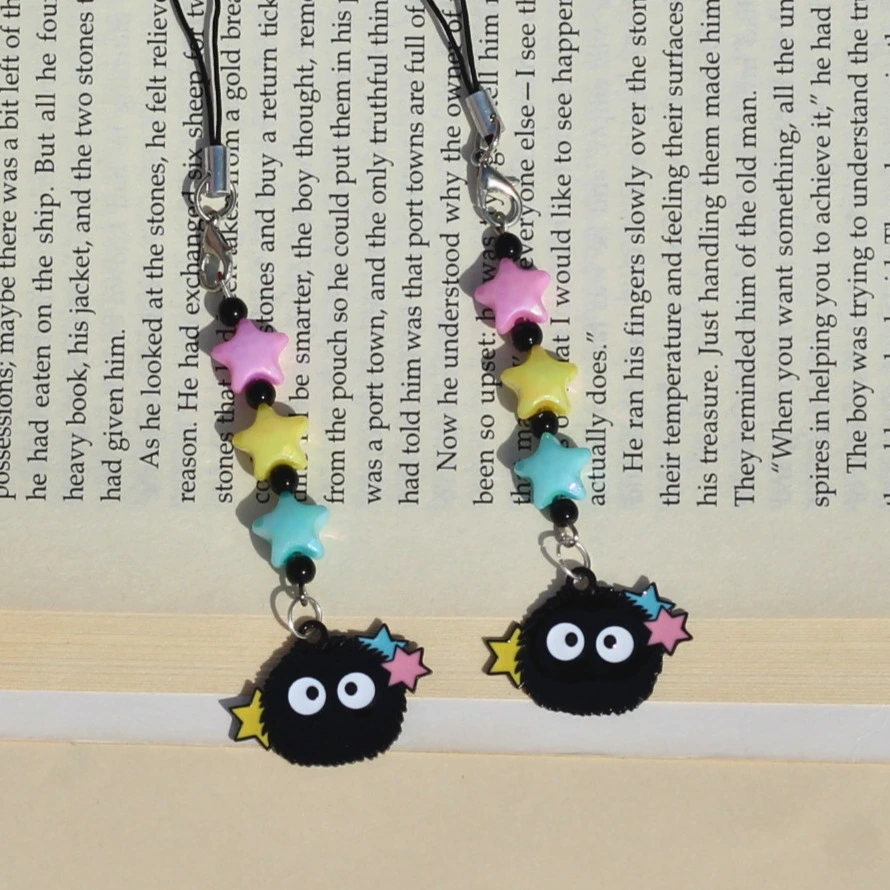 Cute Soot Star Phone Charm -9