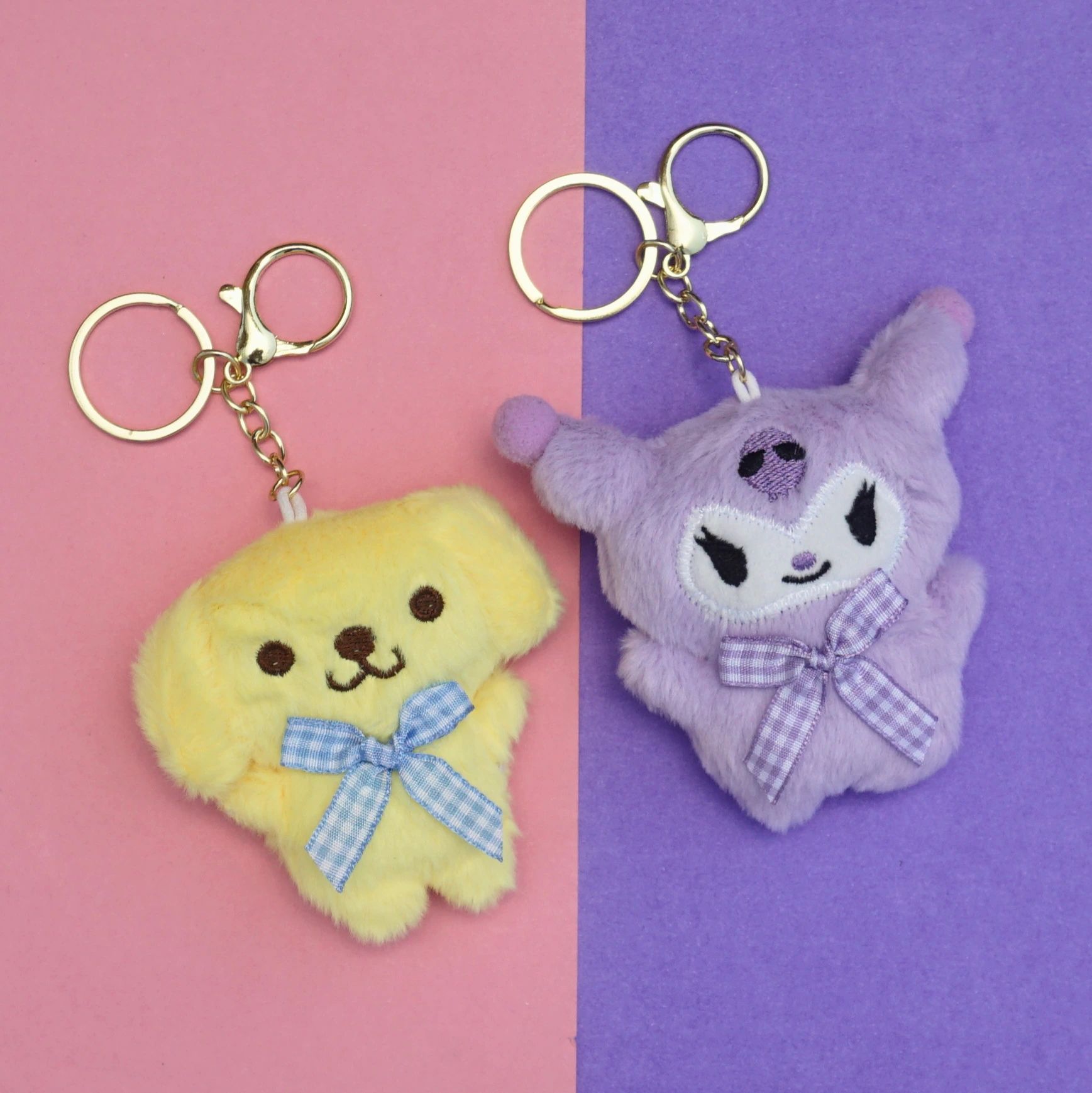 Tiny Sanrio Characters Plush Keychain -5