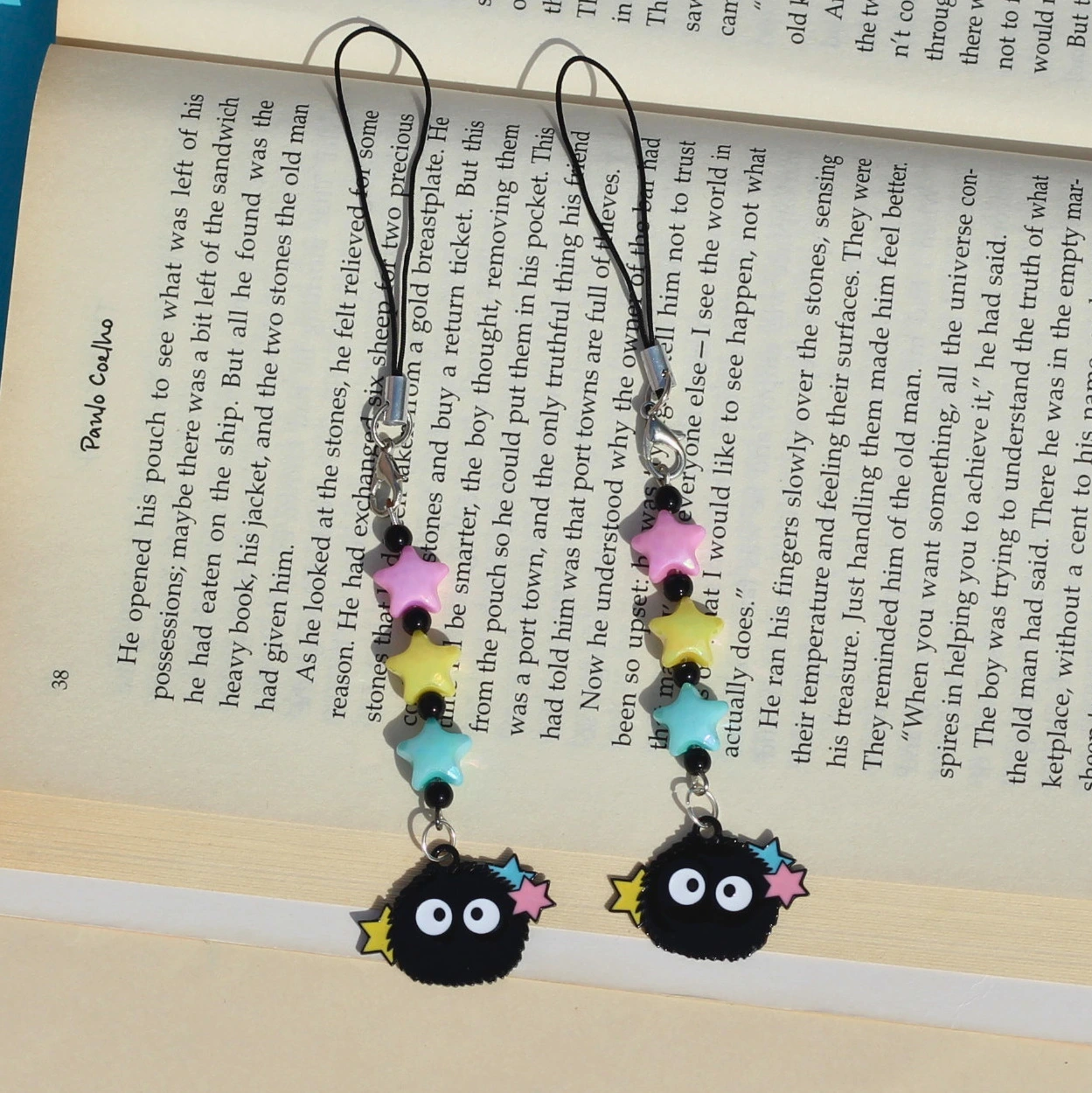 Cute Soot Star Phone Charm -8