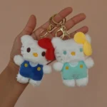 Tiny Pastel Hello Kitty Plushie Keychain-10