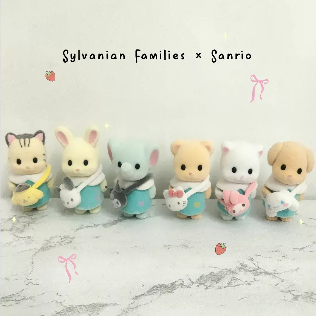 Sylvanian Families x Sanrio Characters Figure -9