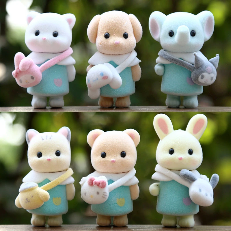 Sylvanian Families x Sanrio Characters Figure -1