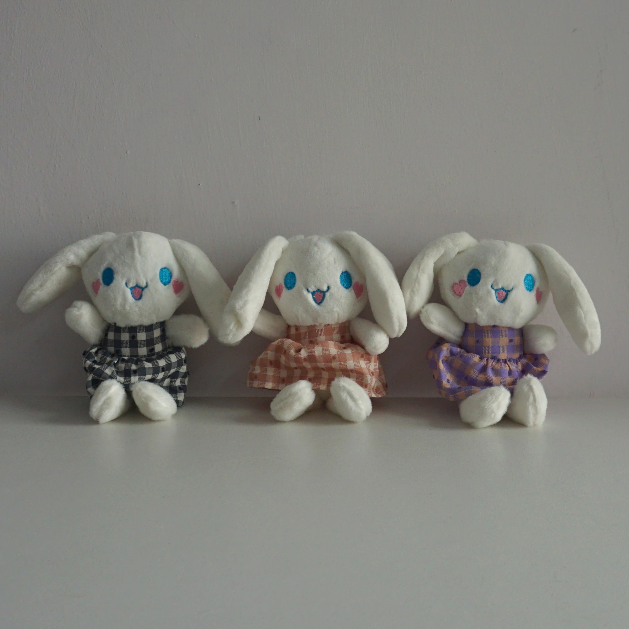 Cinnamoroll in a Dress Plush Keychain -2