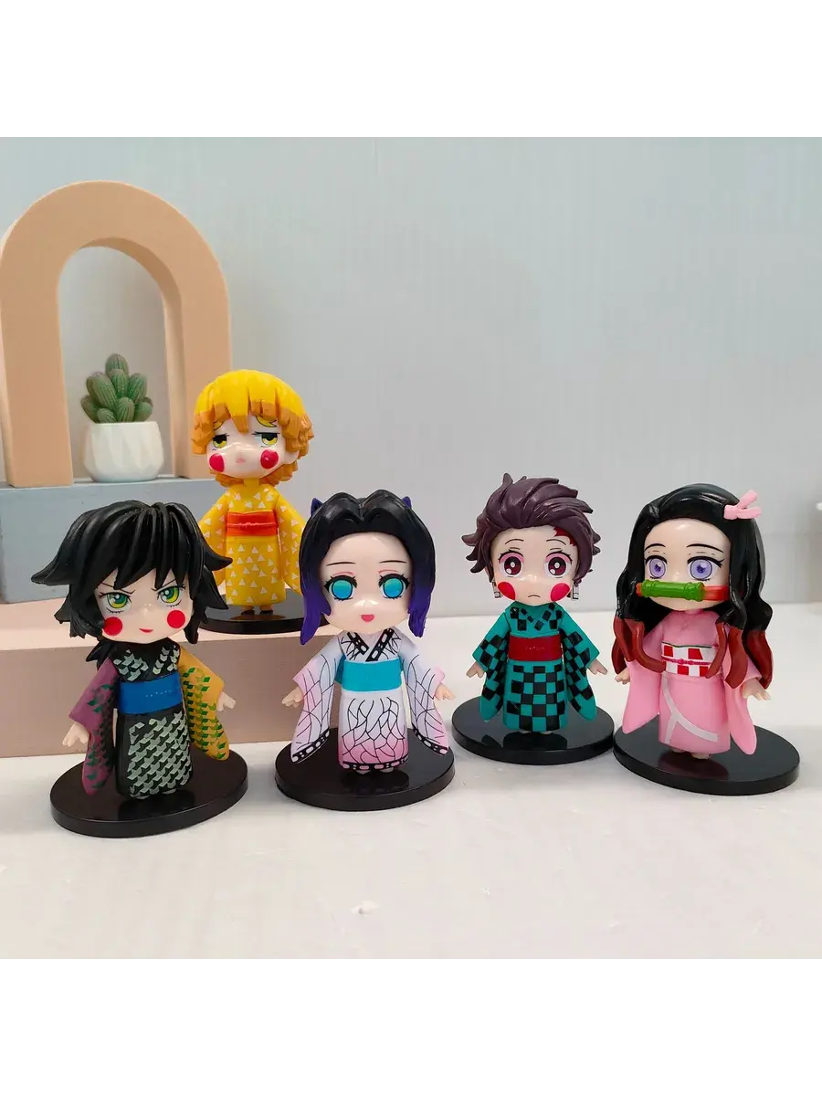 Demon Slayer Kimono Series Action Figures -2