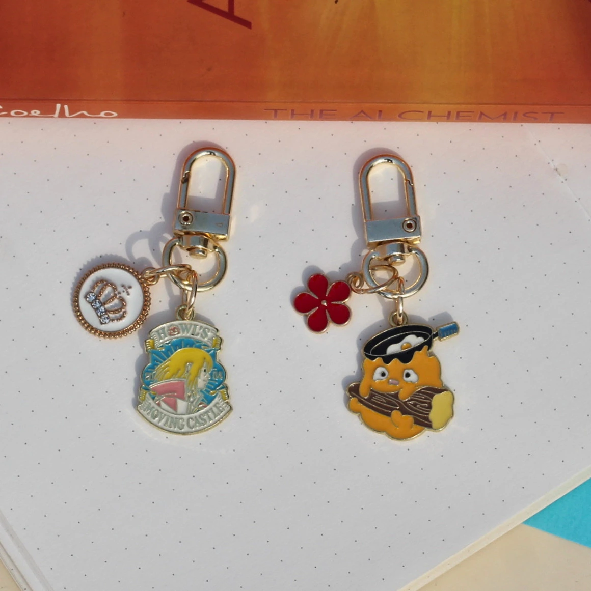 Howl's Moving Castle Key Charms -8