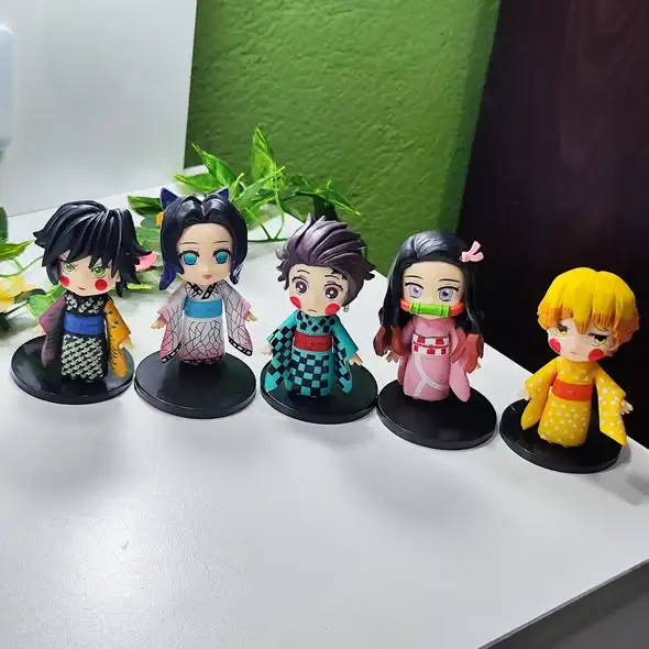 Demon Slayer Kimono Series Action Figures -5