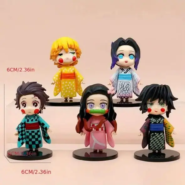 Demon Slayer Kimono Series Action Figures -6