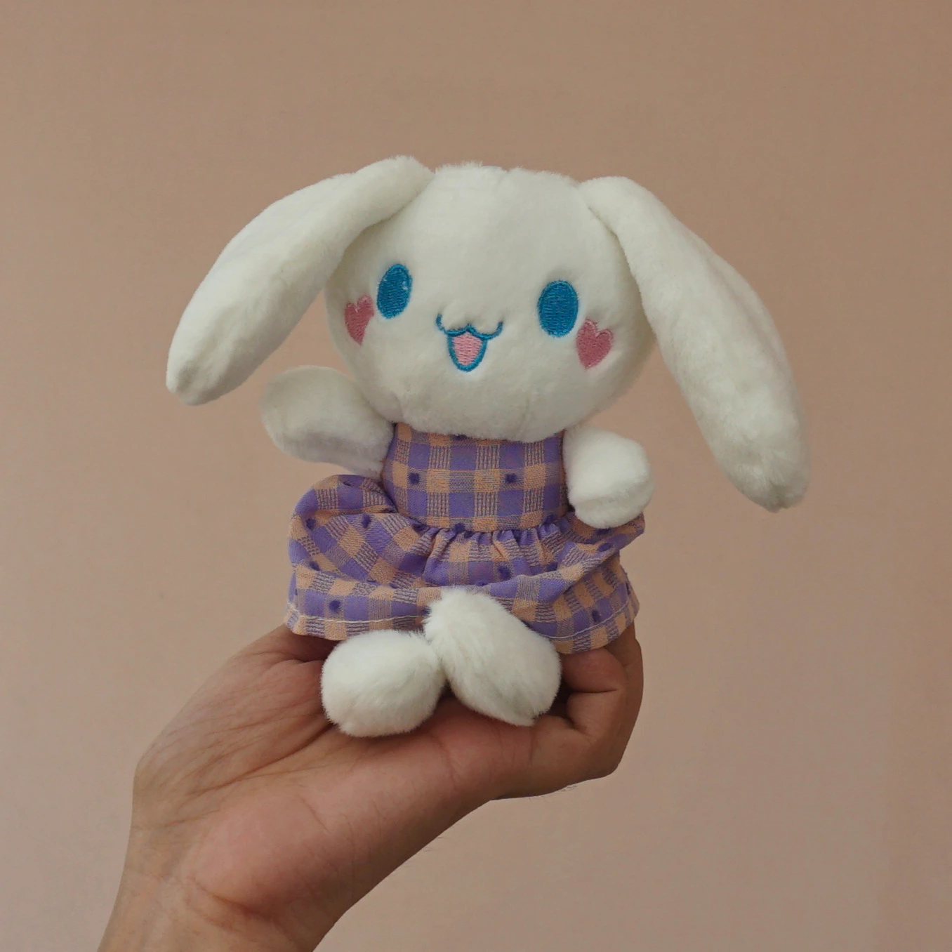 Cinnamoroll in a Dress Plush Keychain -6