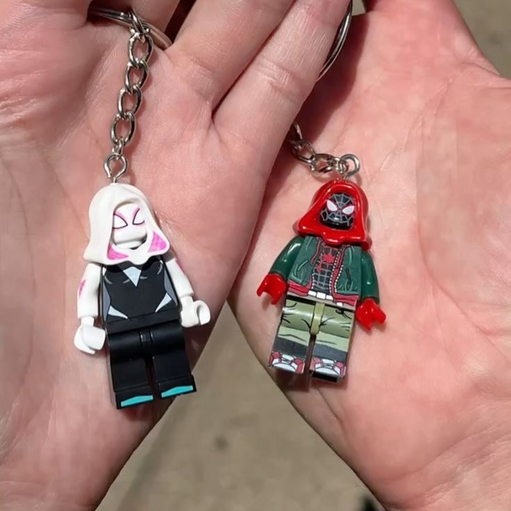 Spiderman Lego Keychains -10