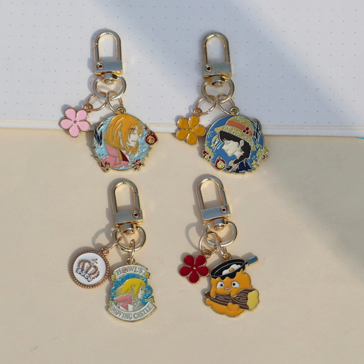 Howl's Moving Castle Key Charms -7