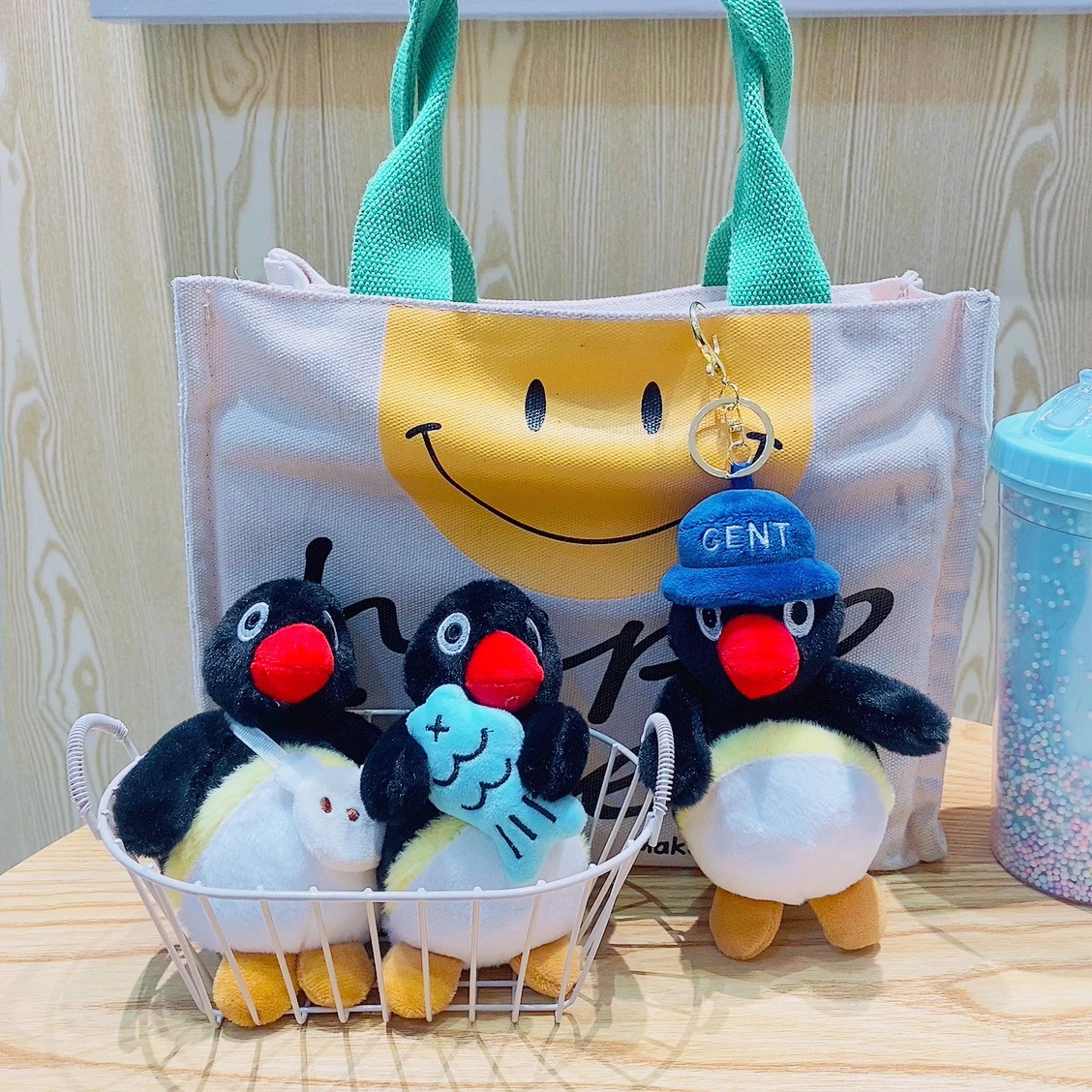 Pingu Penguin Plush Keychain -10