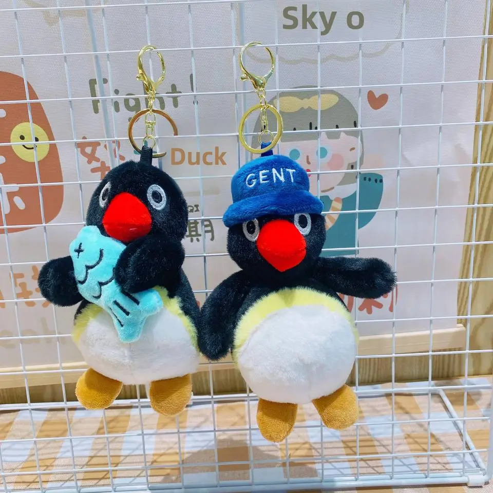 Pingu Penguin Plush Keychain -9