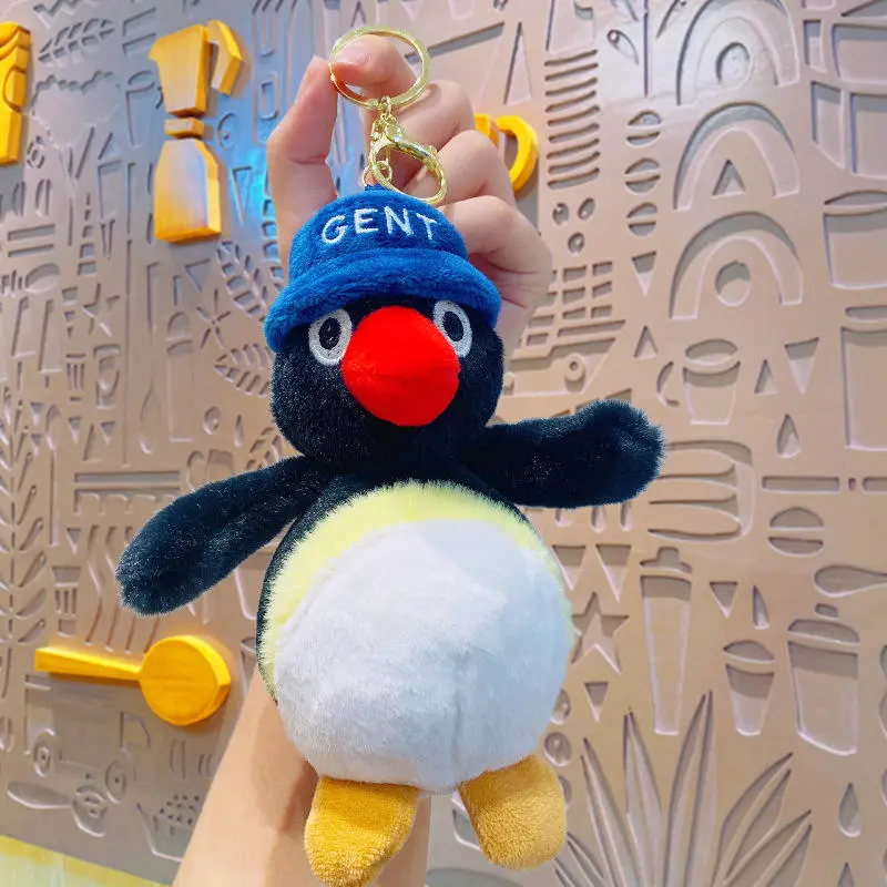 Pingu Penguin Plush Keychain -3