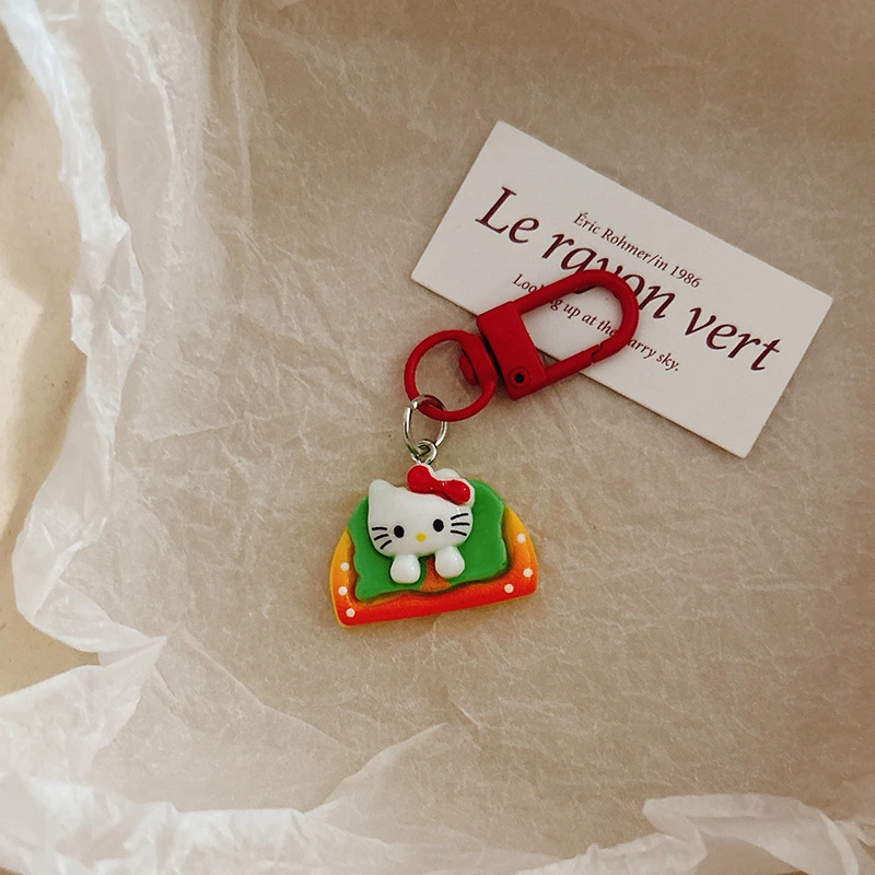 Hello Kitty Burger Theme Charms -7
