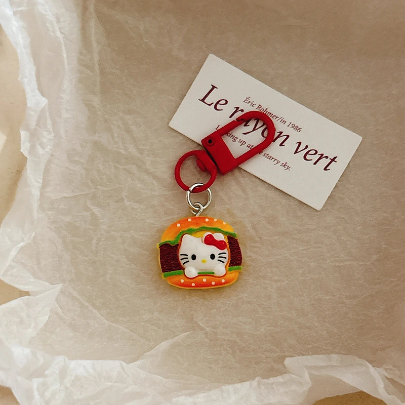 Hello Kitty Burger Theme Charms -10
