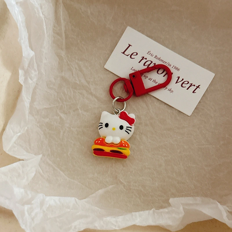 Hello Kitty Burger Theme Charms -6