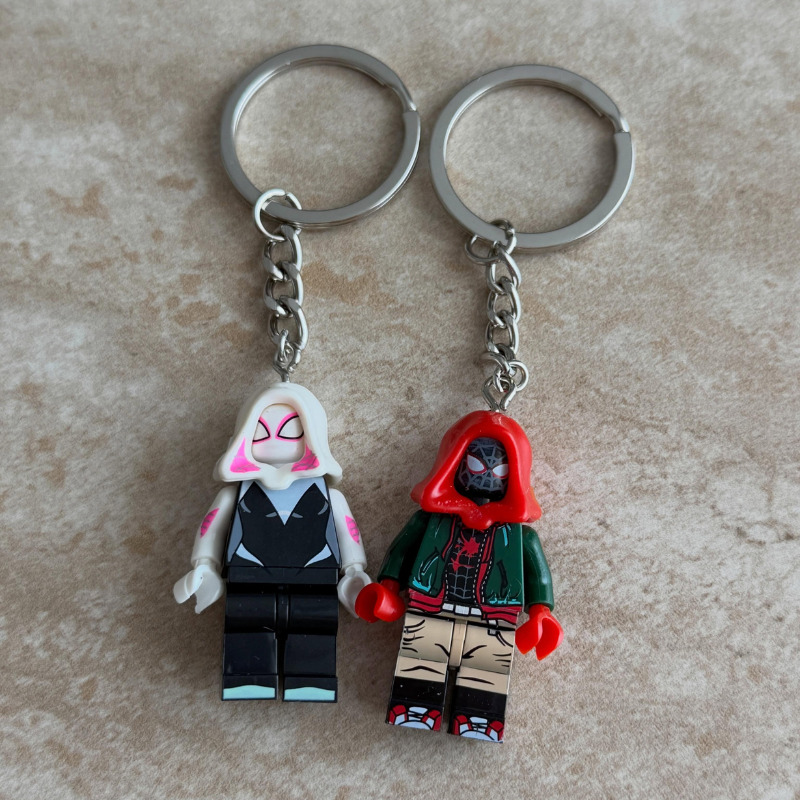 Spiderman Lego Keychains -3