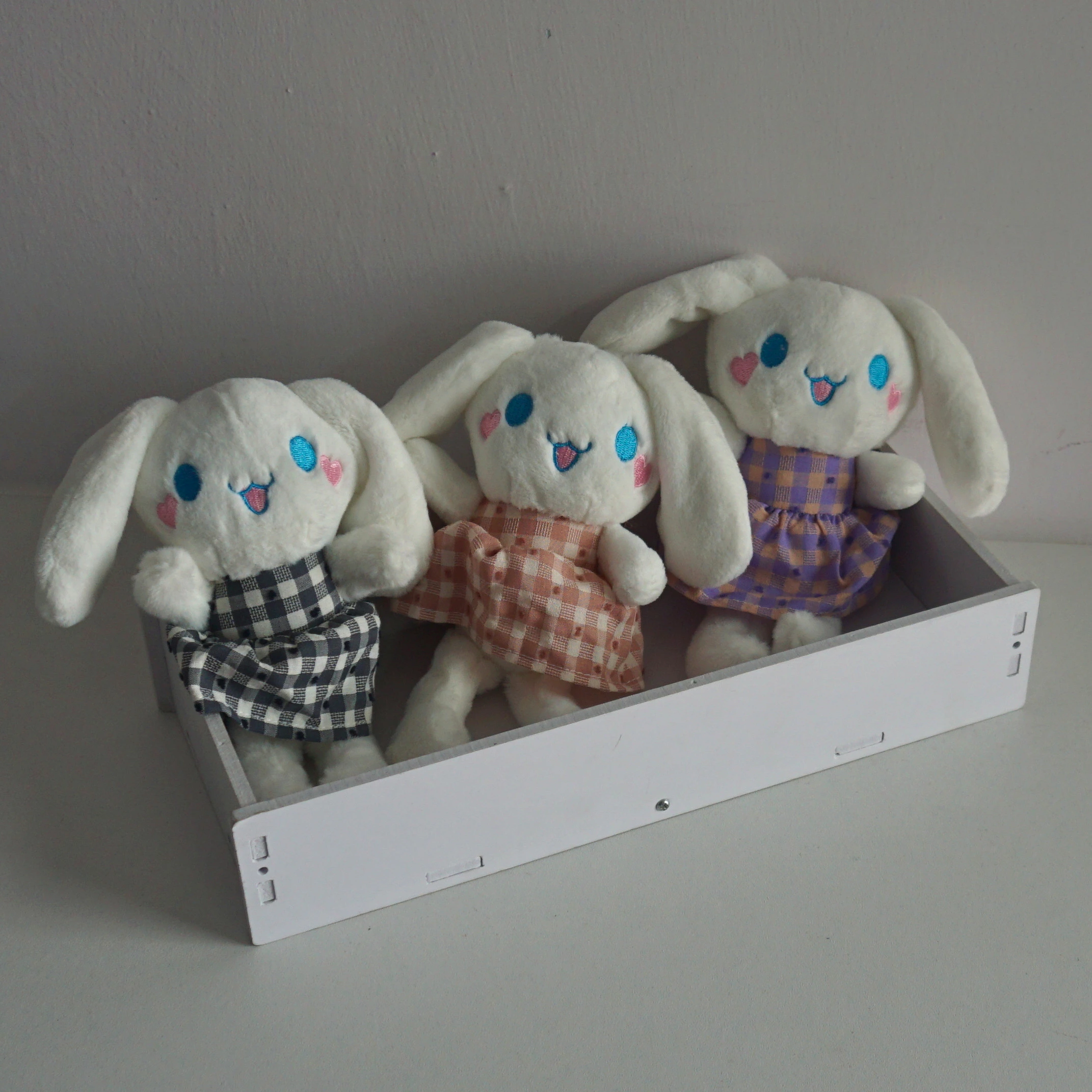Cinnamoroll in a Dress Plush Keychain -1