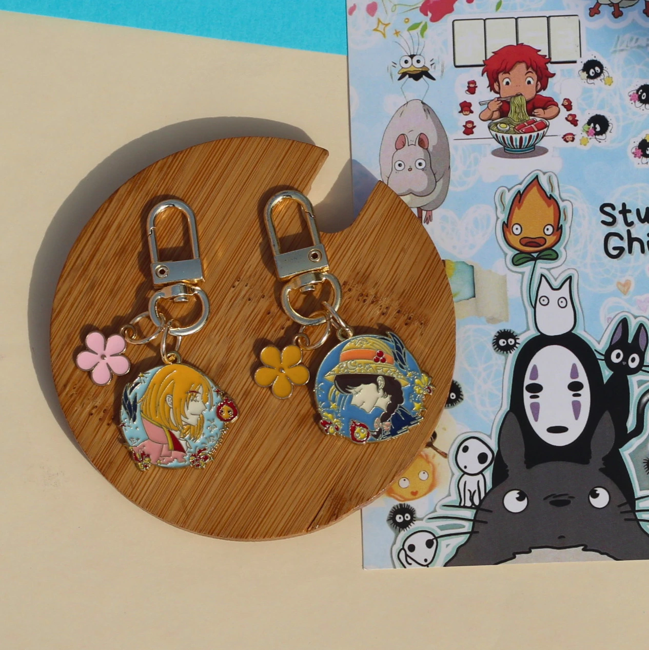 Howl's Moving Castle Key Charms -4