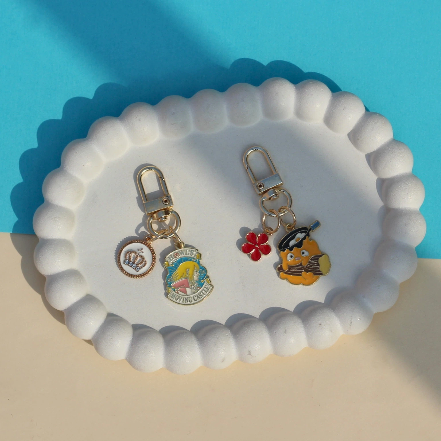 Howl's Moving Castle Key Charms -5