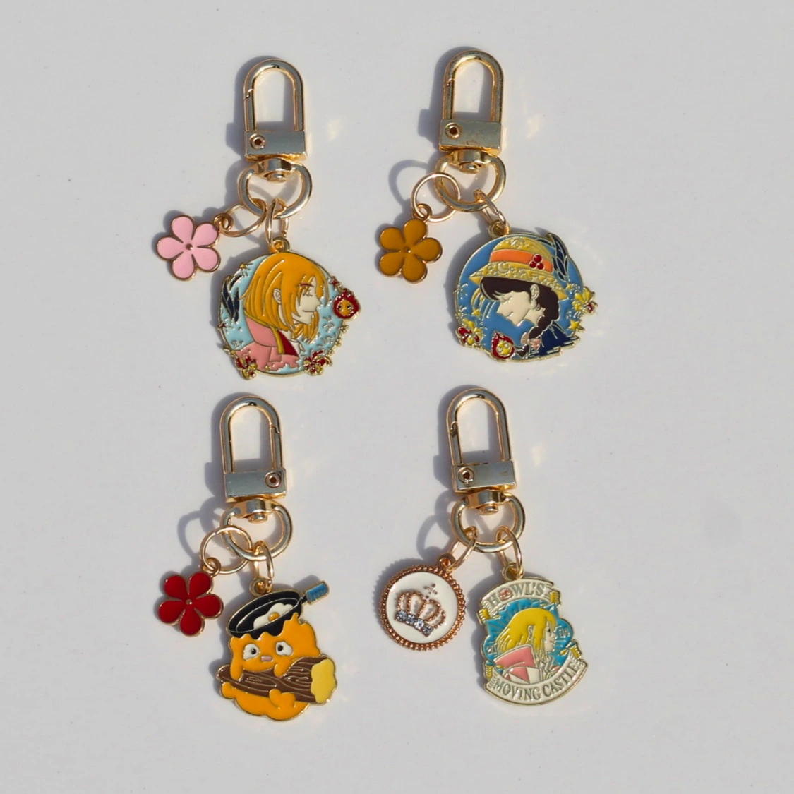 Howl's Moving Castle Key Charms -1