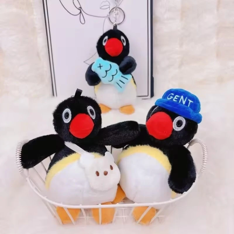 Pingu Penguin Plush Keychain -7