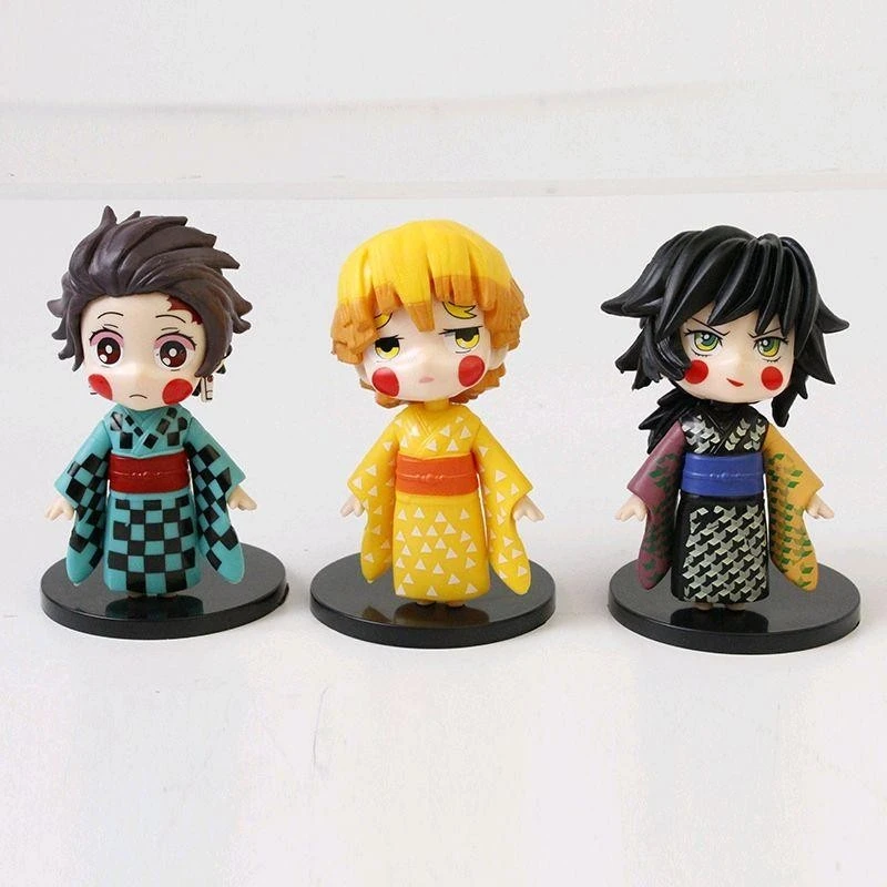Demon Slayer Kimono Series Action Figures -8