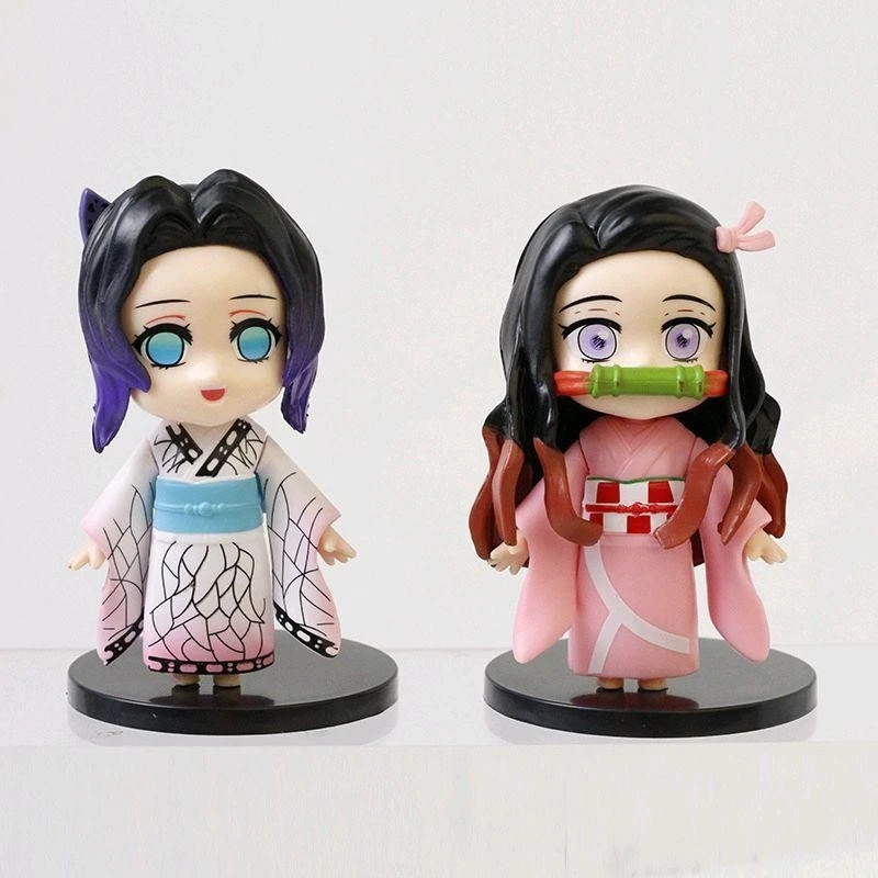 Demon Slayer Kimono Series Action Figures -9