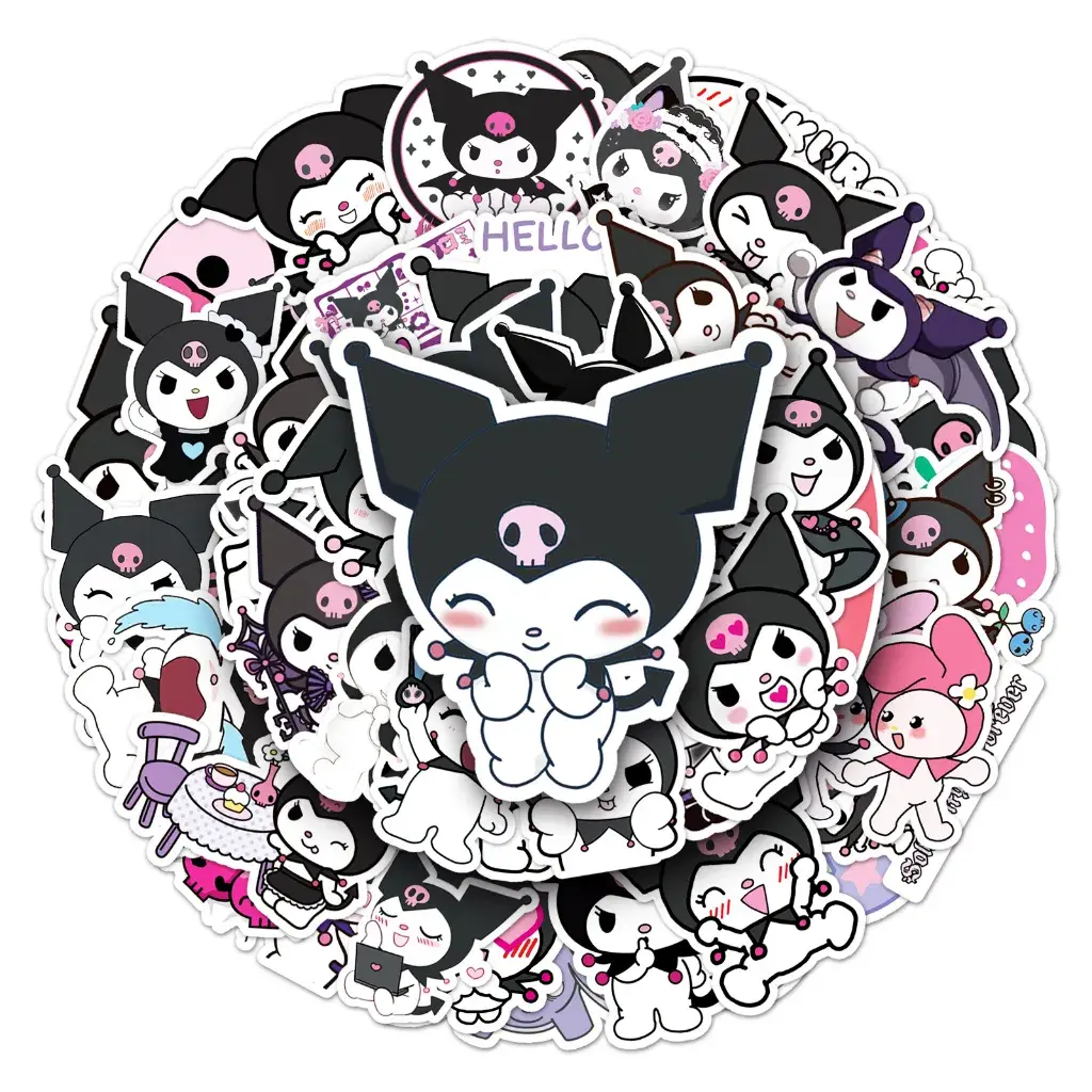 Kuromi Die Cute Sticker Pack -7