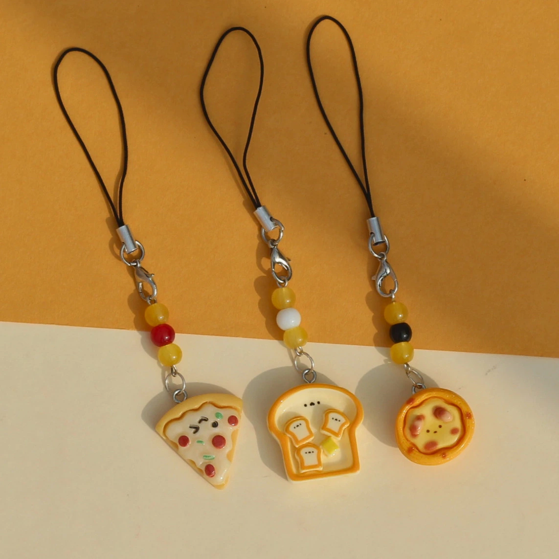 Kawaii Food Theme Phone Charms -4