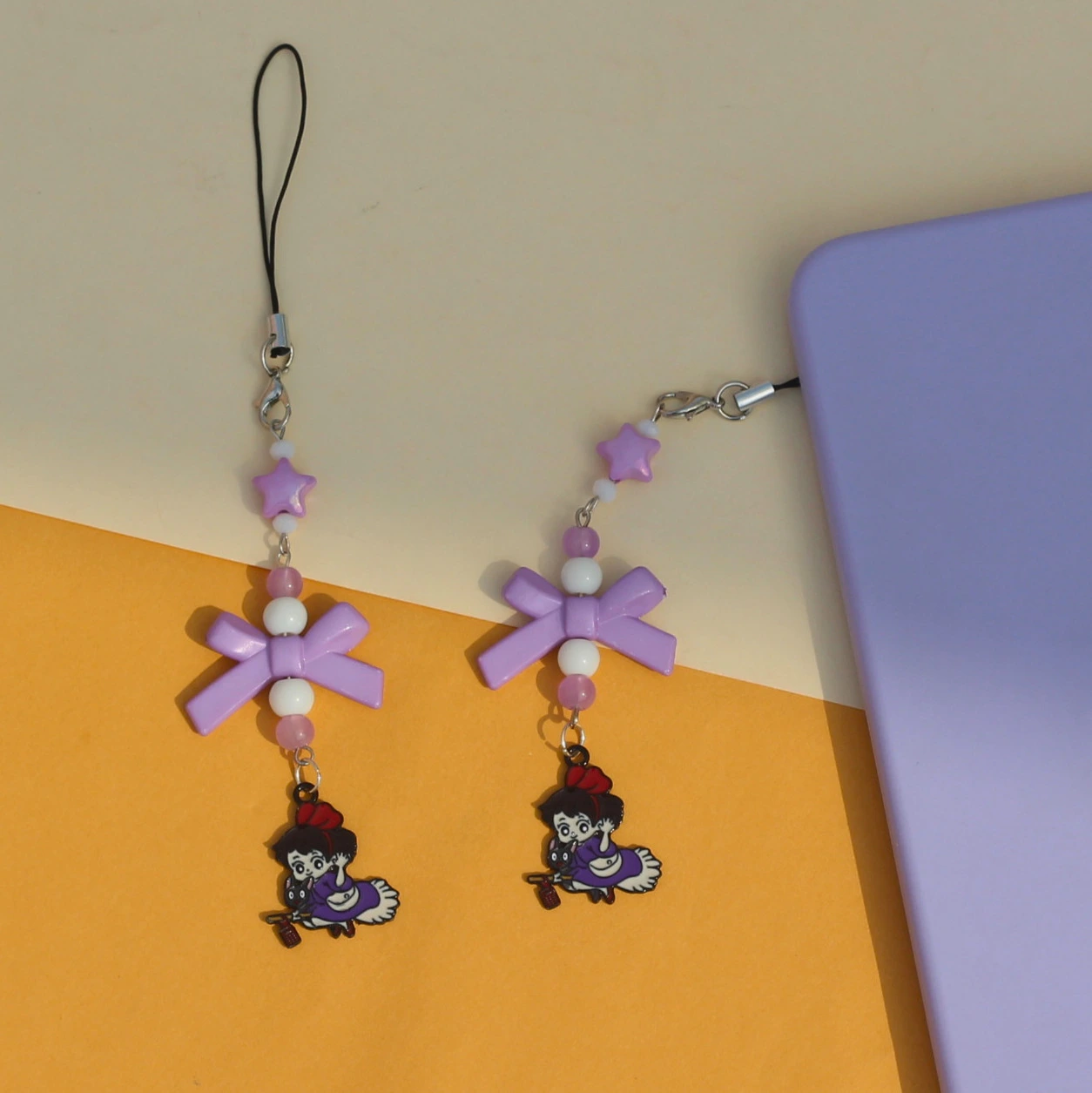 Kiki's Delivery Service Bow Knot Phone Charms -7