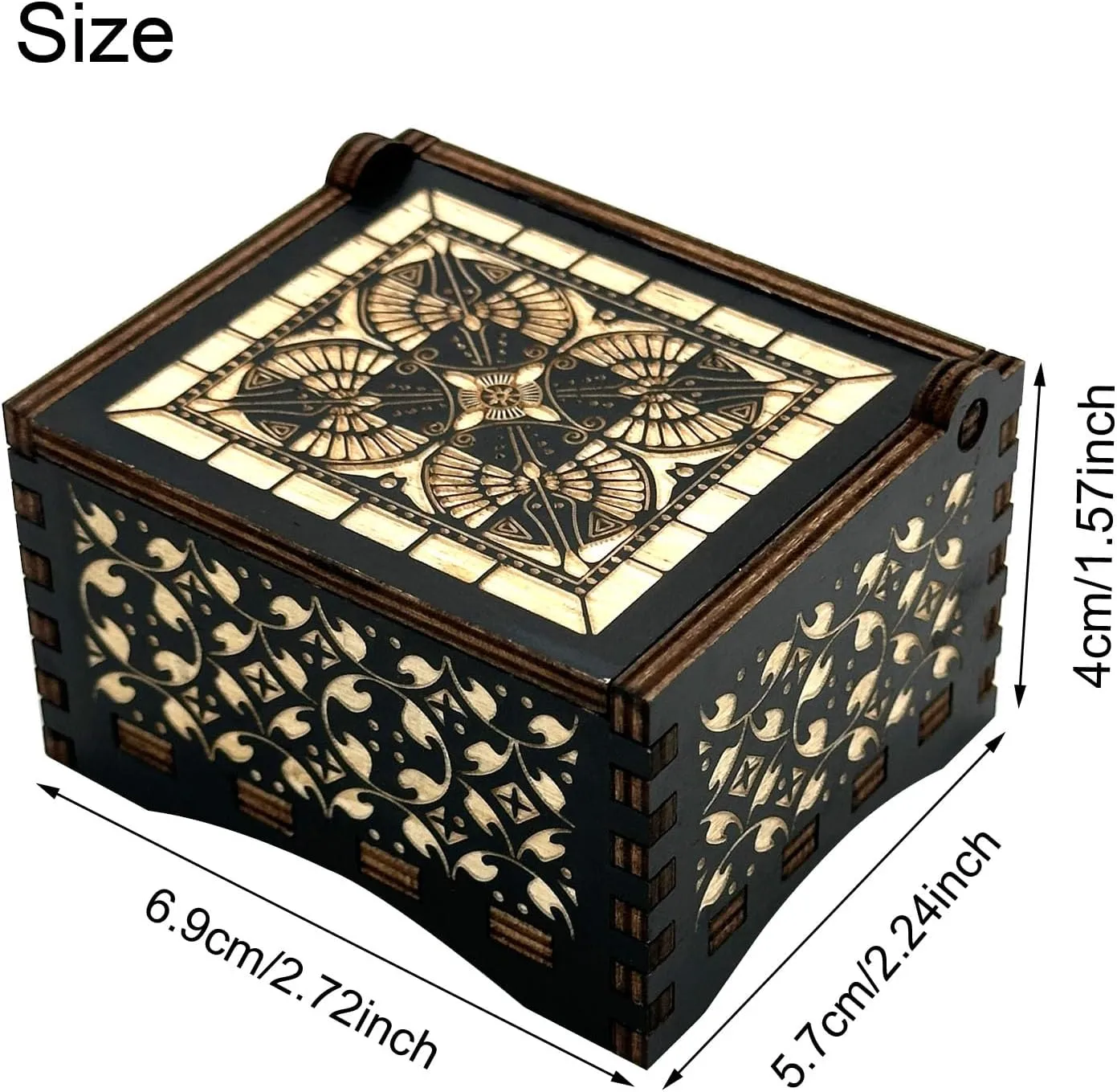 My Neighbor Totoro Wooden Music Box -3