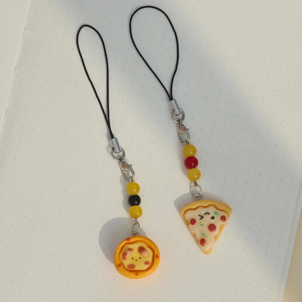 Kawaii Food Theme Phone Charms -3