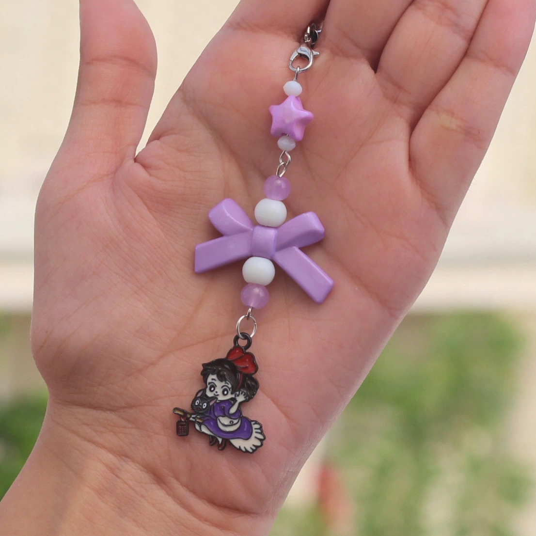 Kiki's Delivery Service Bow Knot Phone Charms -8