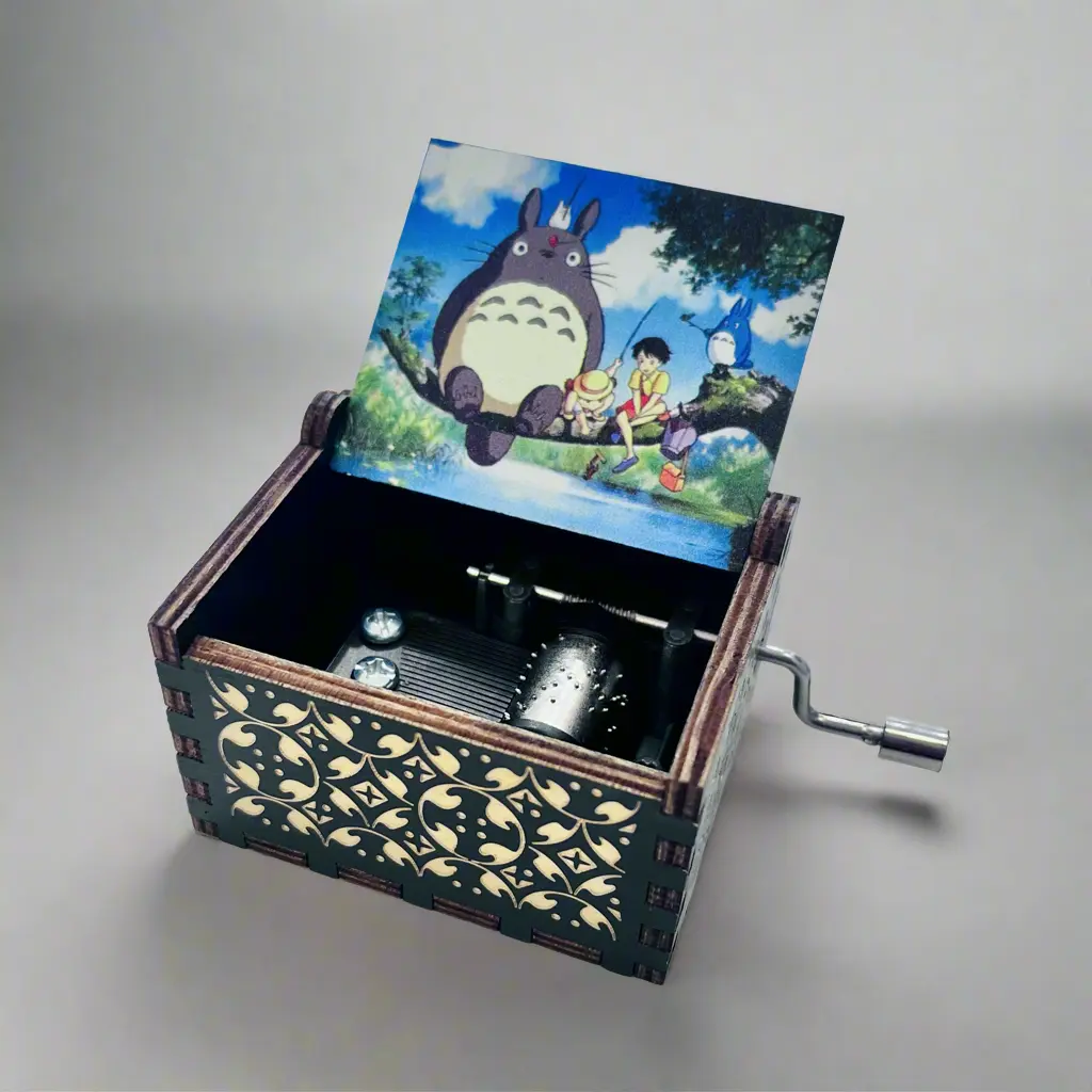 My Neighbor Totoro Wooden Music Box -1