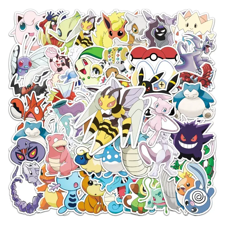 Pokemon Stickers Pack -4