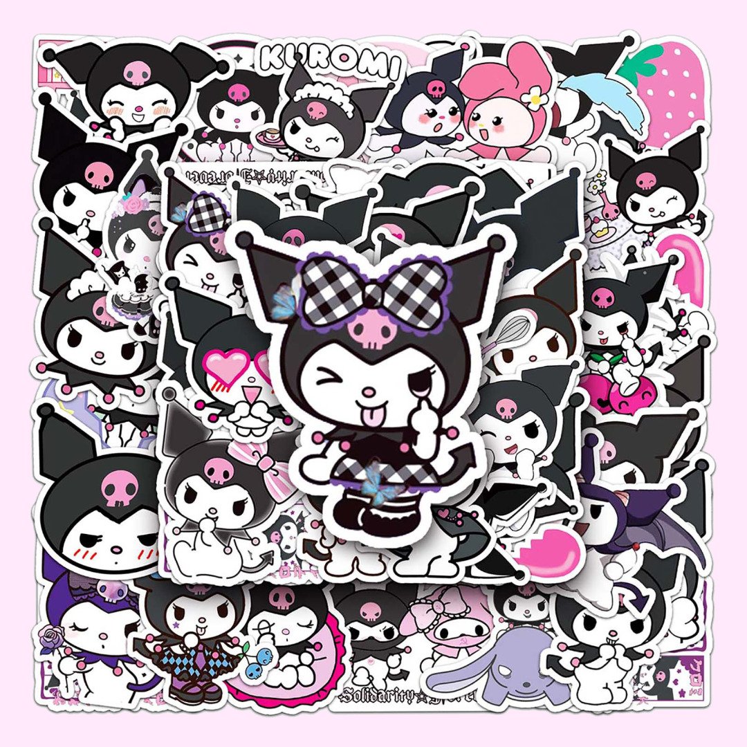 Kuromi Die Cute Sticker Pack -3