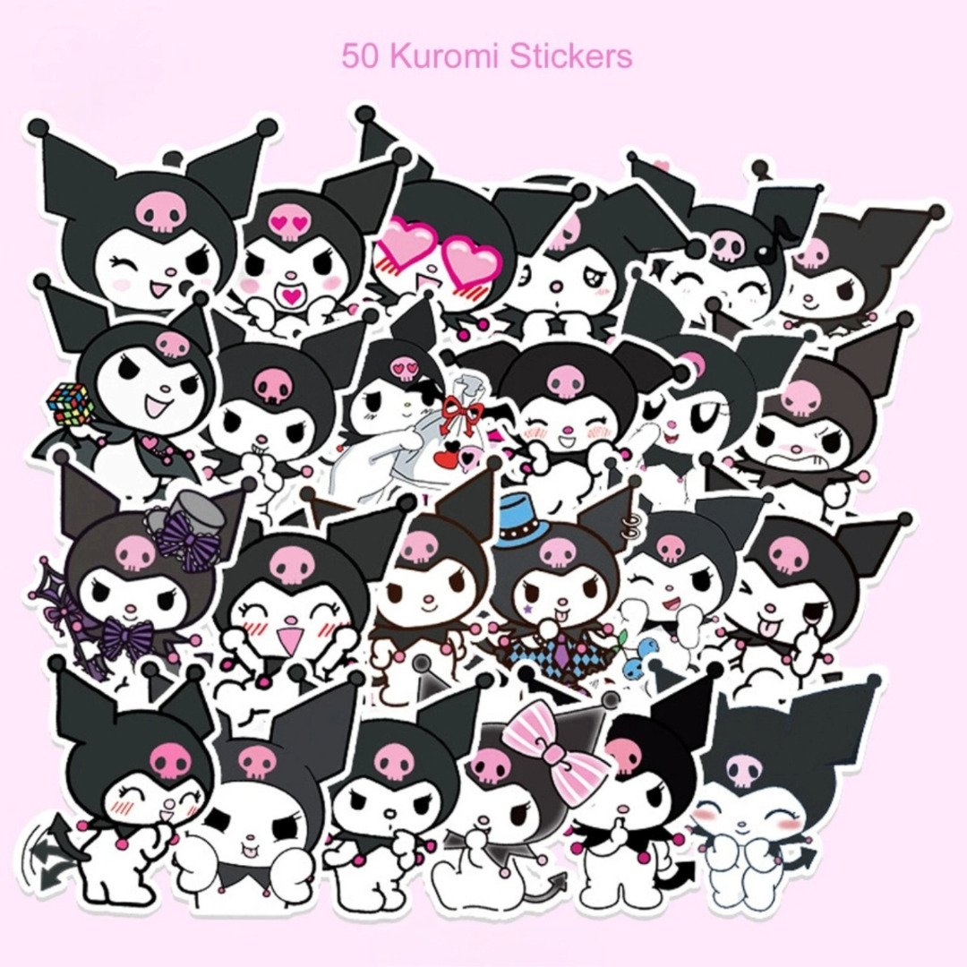 Kuromi Die Cute Sticker Pack -6